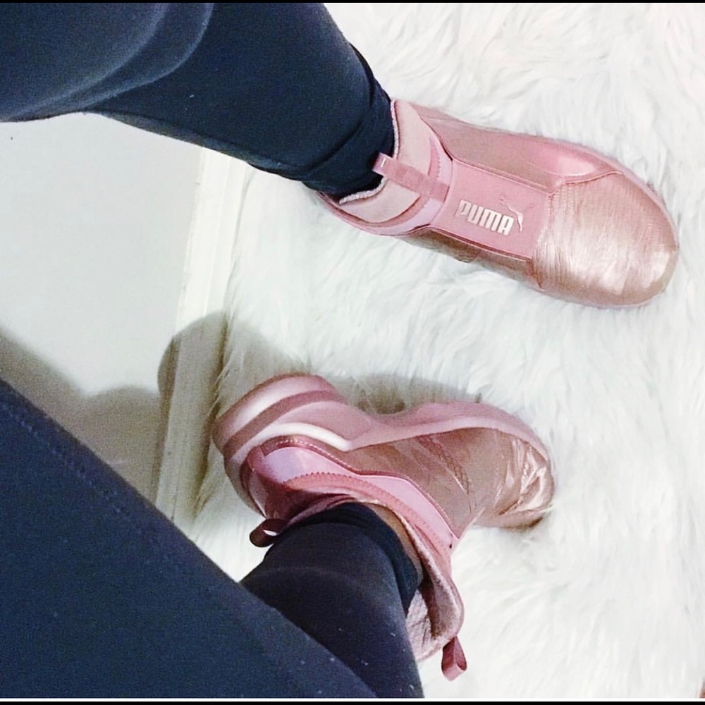 FLASH SALE tonight! Rose gold/blush puma fierce.